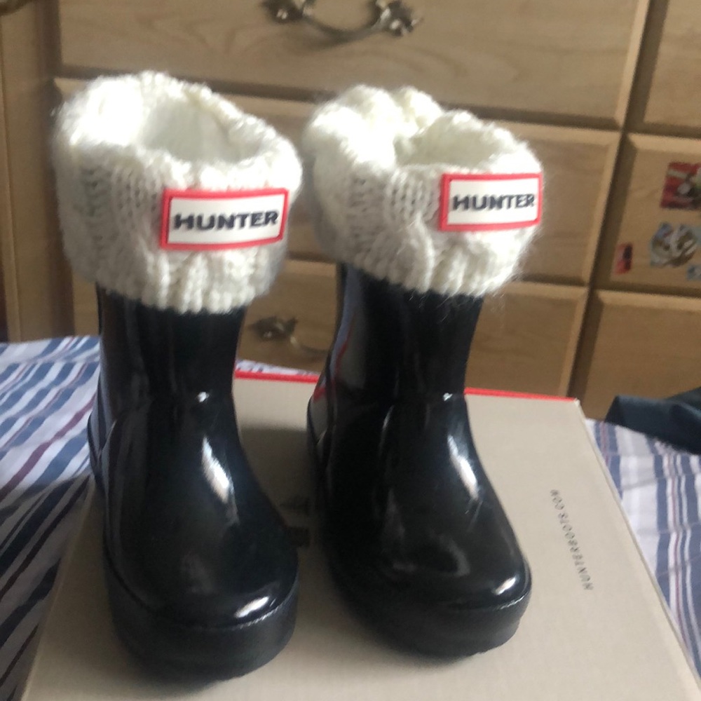 Toddler girl hunter boots